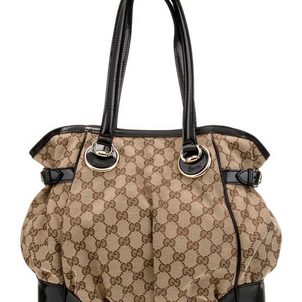 Gucci Tan And Black Women's Bag